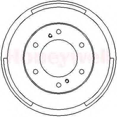 BENDIX 329039B Гальмівний барабан