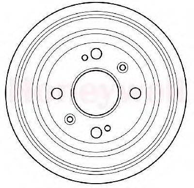 BENDIX 329071B Гальмівний барабан