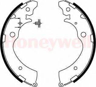 BENDIX 361457B Комплект гальмівних колодок