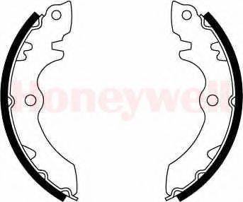 BENDIX 362216B Комплект гальмівних колодок