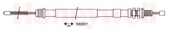 BENDIX 431112B Трос, стоянкова гальмівна система