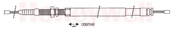 BENDIX 432640B Трос, стоянкова гальмівна система