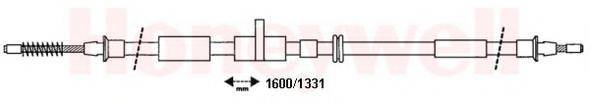 BENDIX 432664B Трос, стоянкова гальмівна система