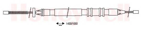 BENDIX 432972B Трос, стоянкова гальмівна система