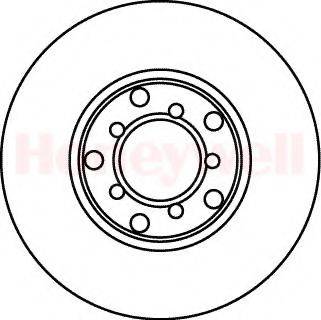 BENDIX 561021B гальмівний диск