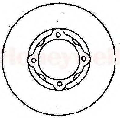 BENDIX 561152B гальмівний диск