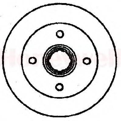 BENDIX 561278B гальмівний диск