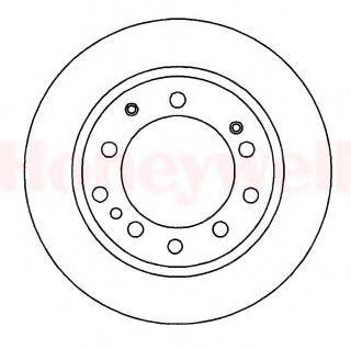 BENDIX 561295B гальмівний диск