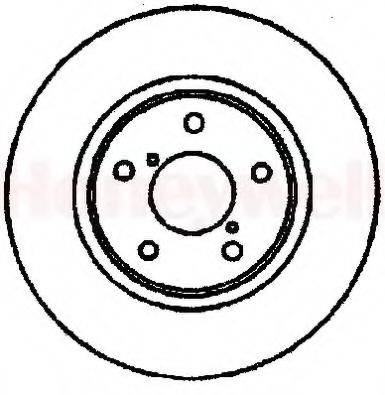 BENDIX 561421B гальмівний диск