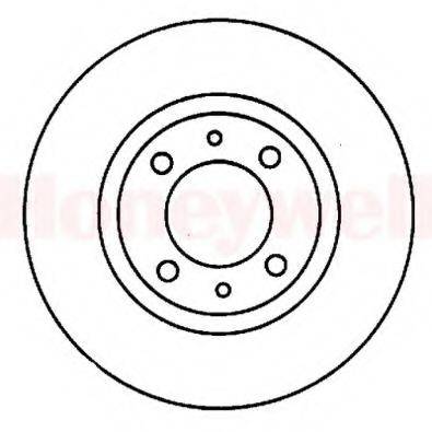 BENDIX 561433B гальмівний диск