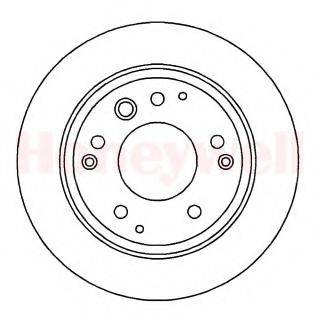 BENDIX 561813B гальмівний диск