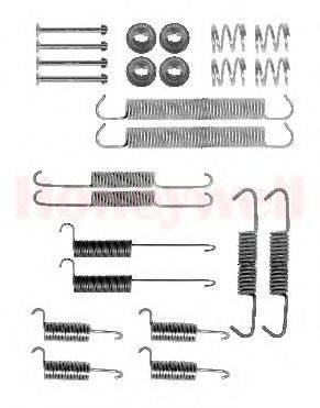 BENDIX 771155B Комплектуючі, гальмівна колодка
