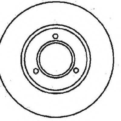 BENDIX 561221B гальмівний диск