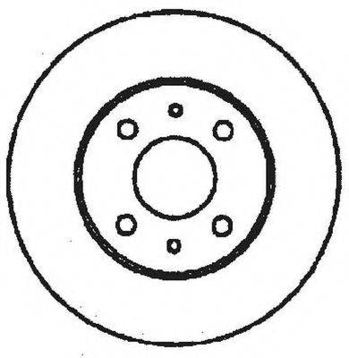 BENDIX 561340B гальмівний диск