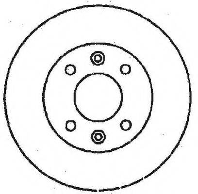 BENDIX 561555B гальмівний диск