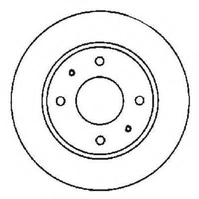 BENDIX 561592B гальмівний диск