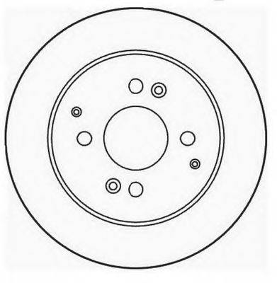 BENDIX 561952B гальмівний диск