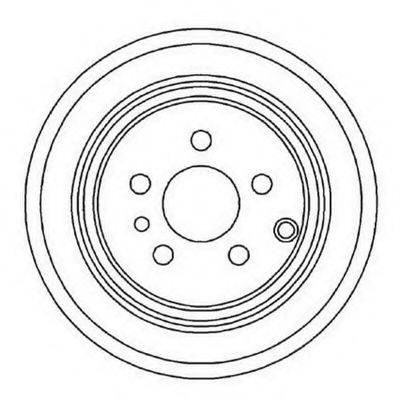 BENDIX 561964B гальмівний диск