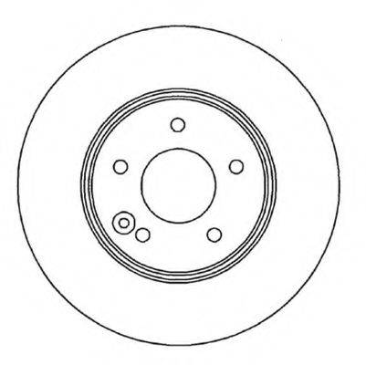 BENDIX 562034B гальмівний диск