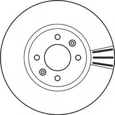 BENDIX 562131B гальмівний диск