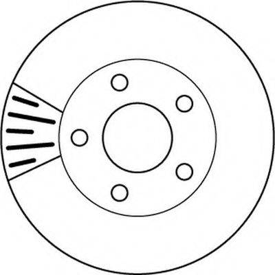 BENDIX 562160B гальмівний диск