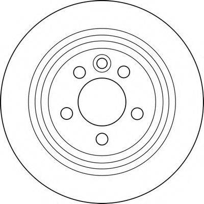 BENDIX 562166B гальмівний диск