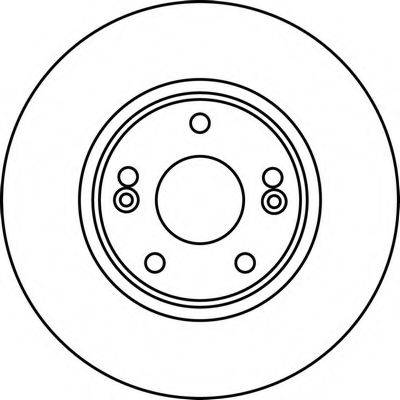 BENDIX 562182B гальмівний диск