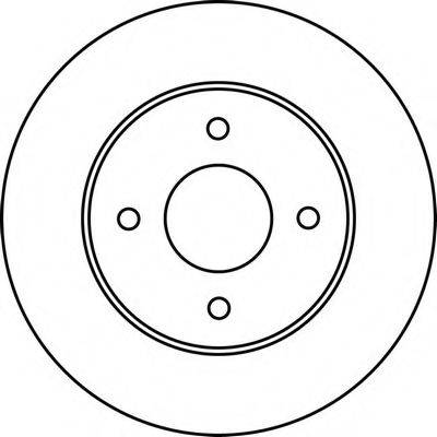 BENDIX 562227B гальмівний диск