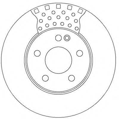 BENDIX 562314B гальмівний диск