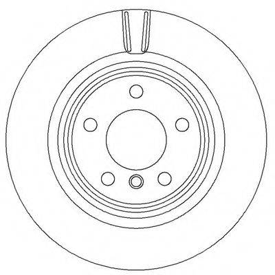 BENDIX 562355B гальмівний диск