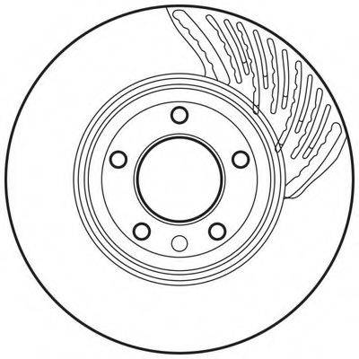 BENDIX 562360B гальмівний диск