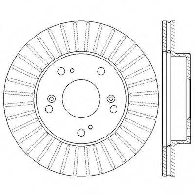 BENDIX 562548BC гальмівний диск