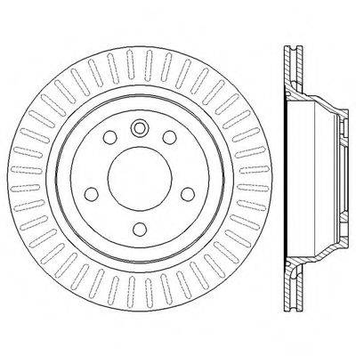 BENDIX 562603BC гальмівний диск