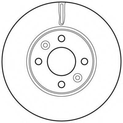 BENDIX 562636BC гальмівний диск