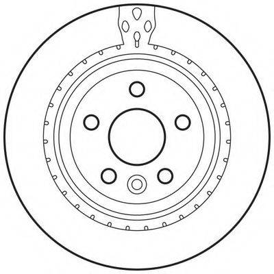 BENDIX 562650BC гальмівний диск