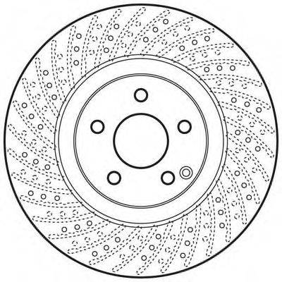 BENDIX 562673BC гальмівний диск