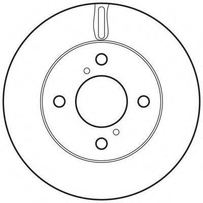 BENDIX 562674BC гальмівний диск