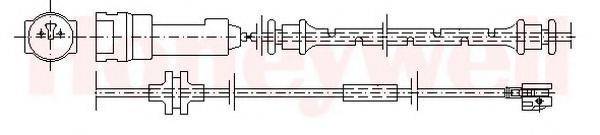 BENDIX 581386 Сигналізатор, знос гальмівних колодок