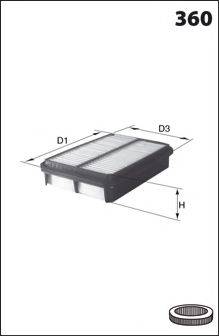 DR!VE+ DP1110100143 Повітряний фільтр