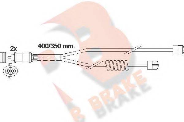 R BRAKE 610338RB Сигналізатор, знос гальмівних колодок