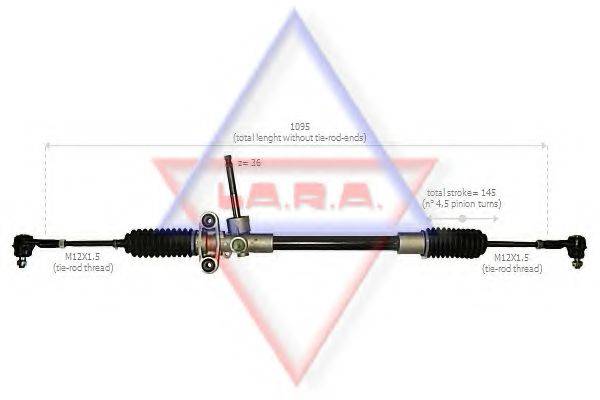 LA.R.A. 170004 Рульовий механізм