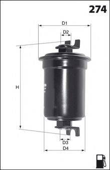 LUCAS FILTERS LFPF052 Паливний фільтр