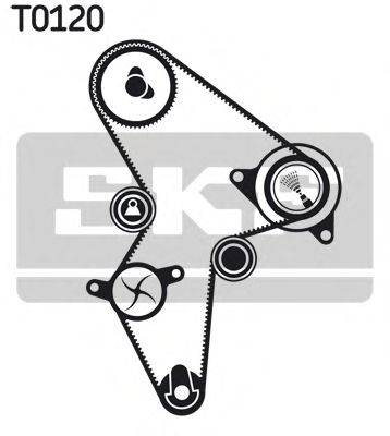 SKF VKMA03120 Комплект ременя ГРМ