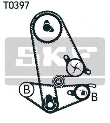 SKF VKMA93011 Комплект ременя ГРМ