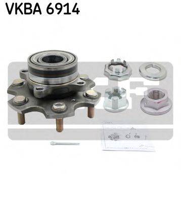 SKF VKBA6914 Комплект підшипника маточини колеса