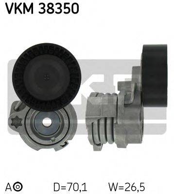 SKF VKM38350 Натяжний ролик, полікліновий ремінь