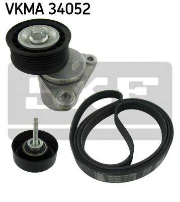 SKF VKMA34052 Полікліновий ремінний комплект