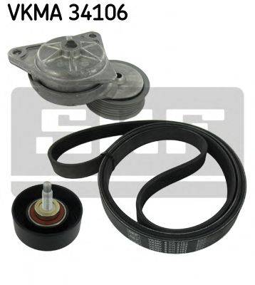 SKF VKMA34106 Полікліновий ремінний комплект