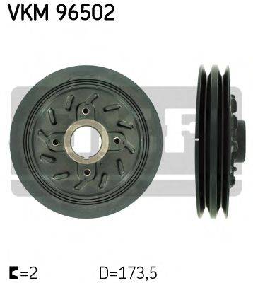 SKF VKM96502 Ремінний шків, колінчастий вал