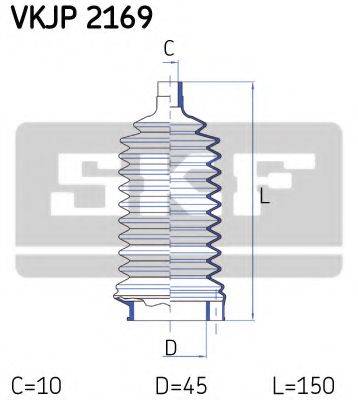 SKF VKJP2169 Комплект пильника, рульове керування